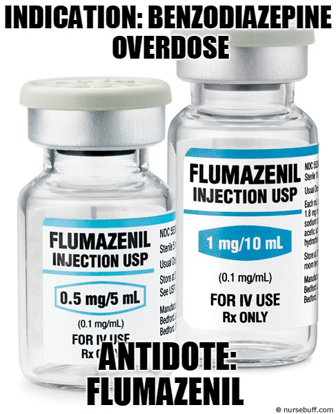 ativan overdose antidotes