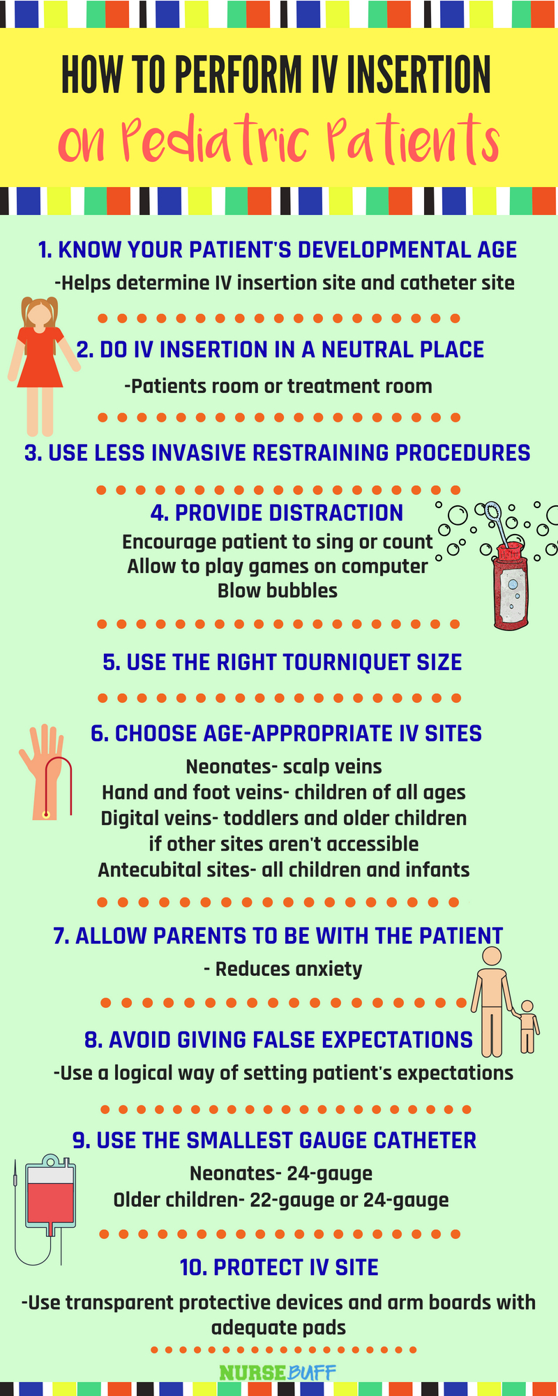 top-10-iv-insertion-tips-for-pediatric-patients-infographics