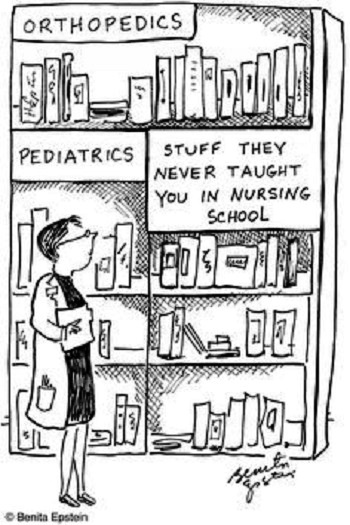nursing cartoon about nursing school