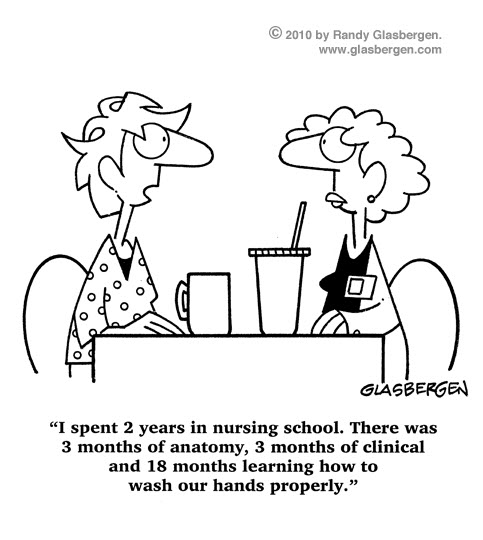 nursing school funny cartoons