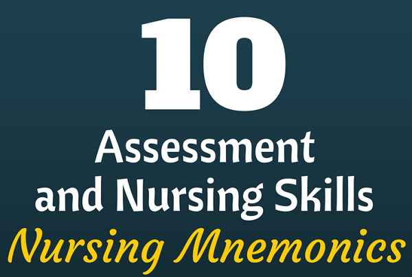 nursing assessment nursing mnemonics