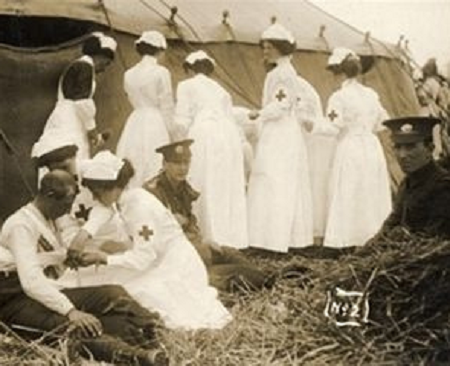 U.S. Army nurses during WWI