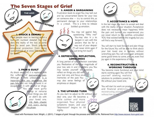 7 stages of grief