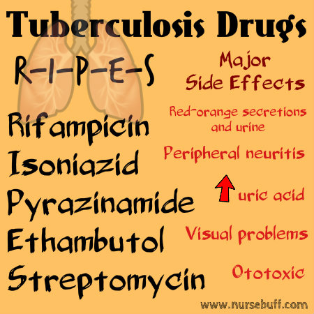 tuberculosis drugs nursing mnemonics