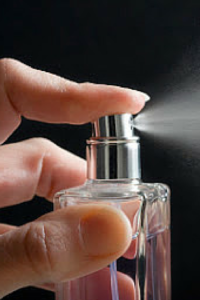 where do you spray perfume