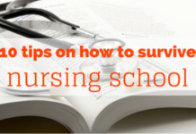 how to survive nursing school