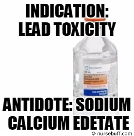 Sodium Calcium Edetate