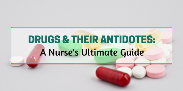 common drugs and their antidotes