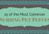 nursing pet peeves