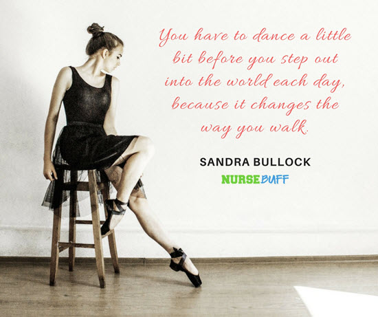 sandra bullock nursing graduation quotes