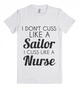 funny nurse shirt
