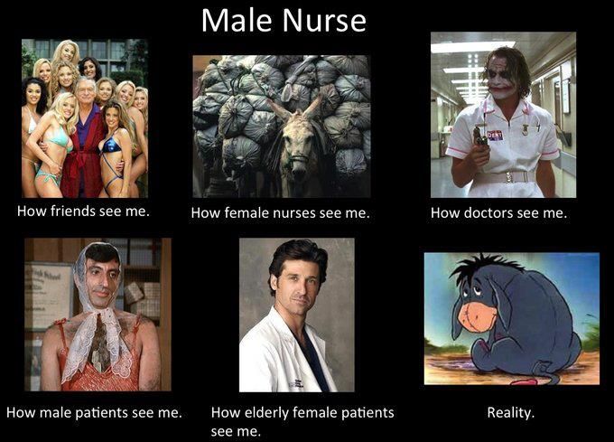 male nurse meme