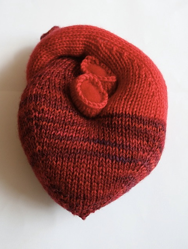 knitted heart