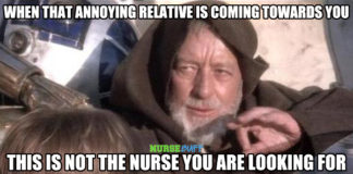 nurse meme annoying relative