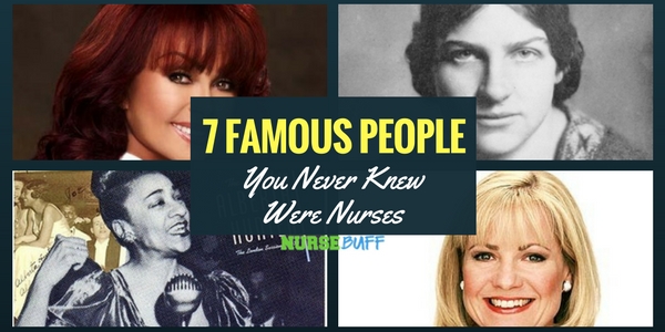 famous people who were nurses