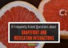 grapefruit and medication
