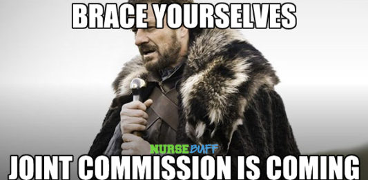 nurse meme joint commission