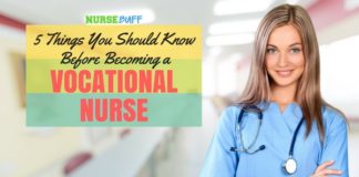 vocational nurse