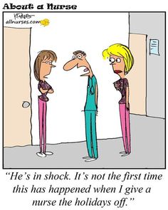 More Humorous Thanksgiving Cartoons for Nurses - NurseBuff