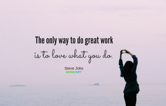 nurse quote love what you do