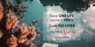 nurse quotes saving lives
