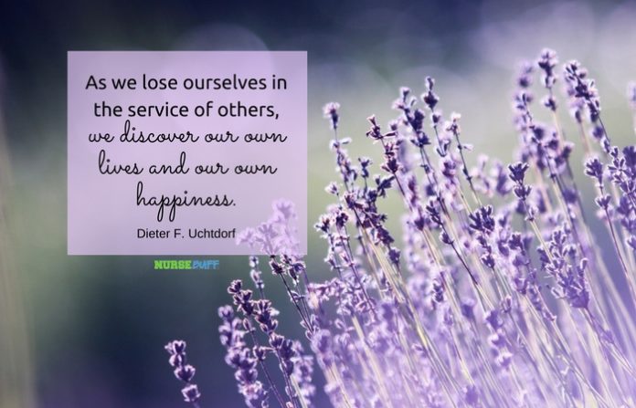 nursing quote life and happiness