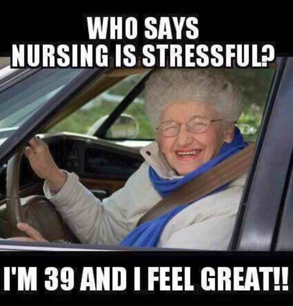 nurse stress humor