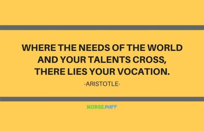 nurse quote aristotle quote