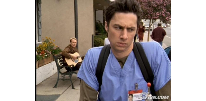 scrub suits depicted in tv