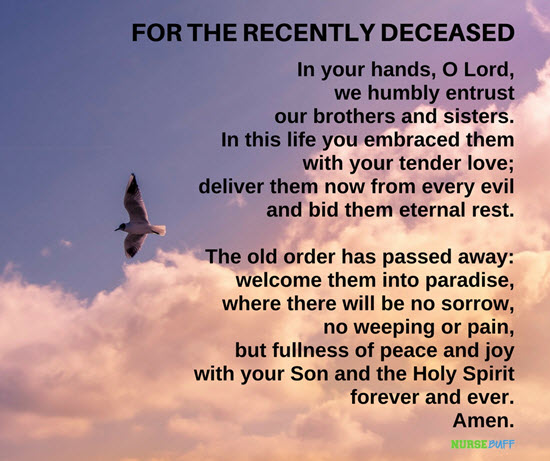 10 Prayers for the Departed and Dearly Missed - NurseBuff