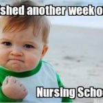 surviving nursing school meme