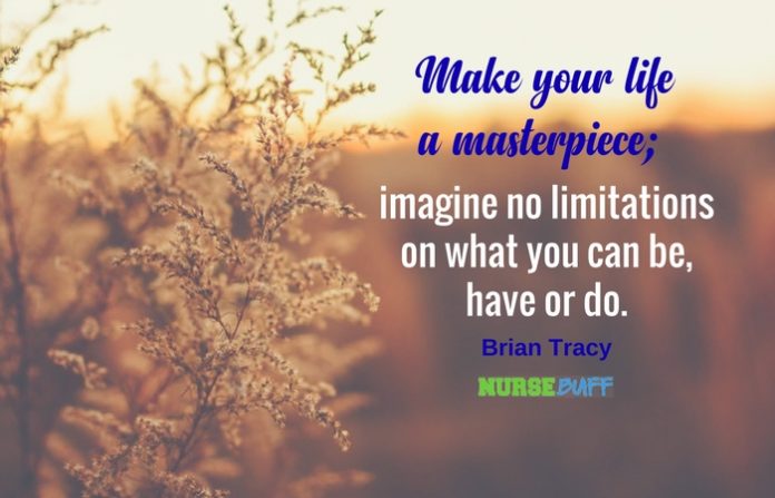 nurse quote life a masterpiece