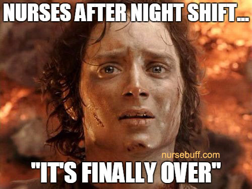 nurses after night shift memes