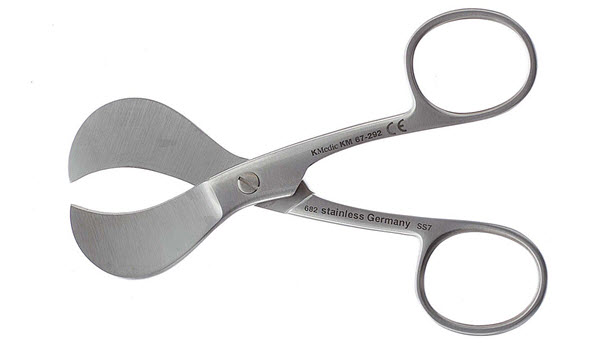umbilical scissors