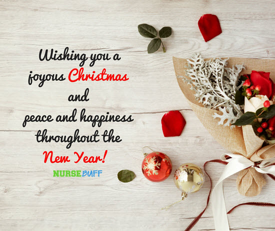 christmas season greetings for nurses