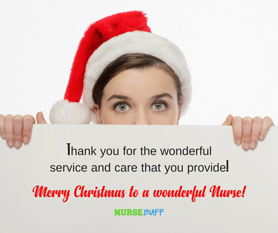 wonderful christmas greetings for nurses