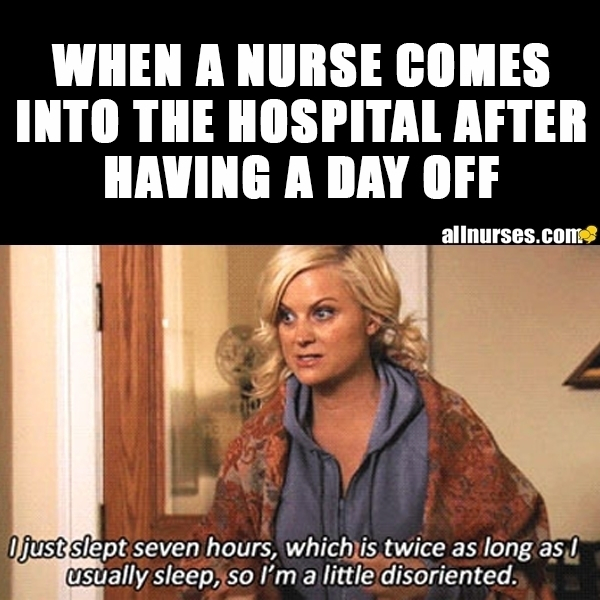 nurse meme day off
