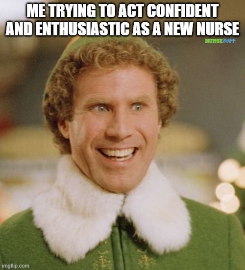 new nurse confident meme