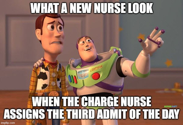 new nurse look meme
