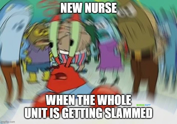 new nurse panicking meme