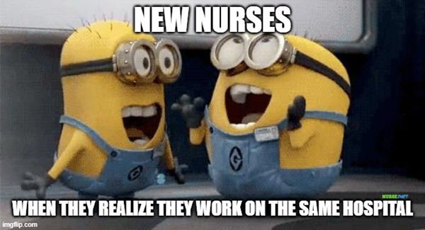 new nurse same hospital meme