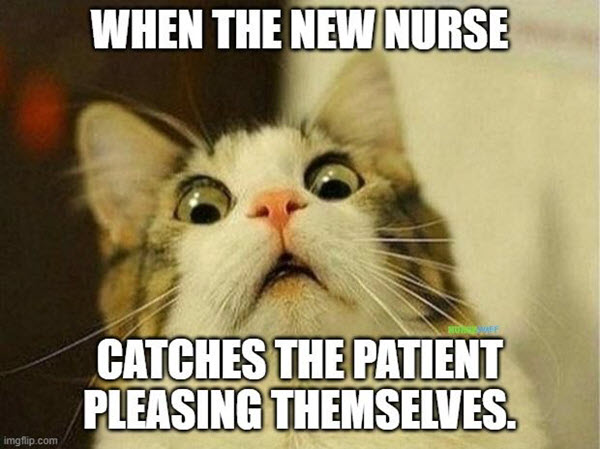new nurse shocked meme