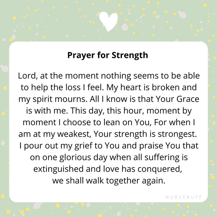 a prayer for strength