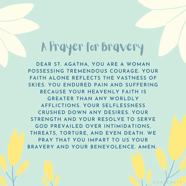 a prayer for bravery