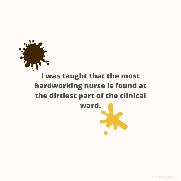 funny hardworking nurse