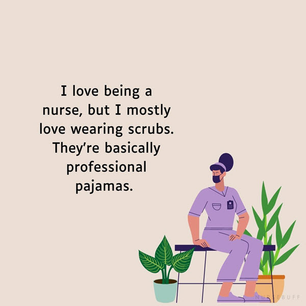 i love being a nurse