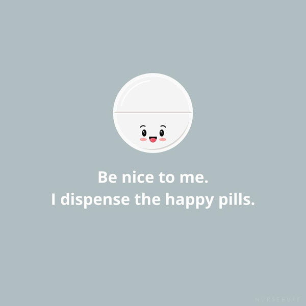 nurse happy pills