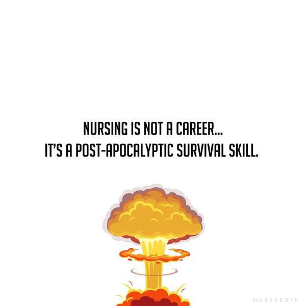 nursing a post apocalyptic survival skill
