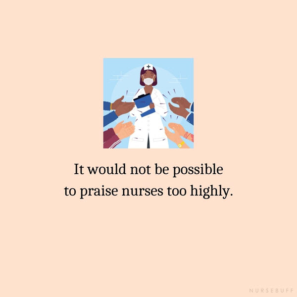 praise nurses too highly